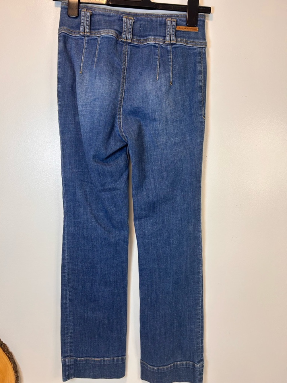 Pilcro and The Letterpress‎ Anthropologie cropped high rise jeans Ladies Size 25 - Picture 2 of 8
